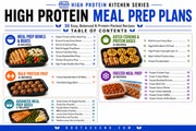 High Protein Meal Prep Plans